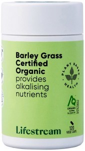 LIFESTREAM Barley Grass Certified Organic 120vc