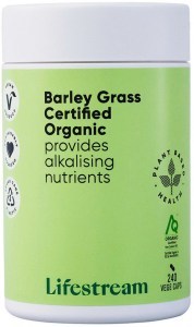 LIFESTREAM Barley Grass Certified Organic 240vc