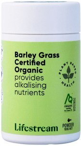 LIFESTREAM Barley Grass Certified Organic Powder 100g