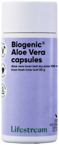 LIFESTREAM Biogenic Aloe Vera Capsules 60vc