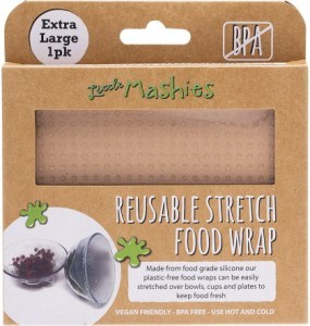 Little Mashies Reusable Wrap, Bake & Cover Food Wrap XL (30cm x 30cm)  