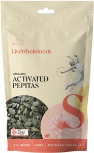 Live Wholefoods Organic Activated Pepitas 600g