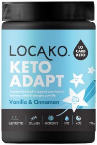 LOCAKO Keto Adapt Vanilla and Cinnamon 240g