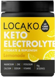 LOCAKO Keto Electrolyte Hydrate & Replenish Lemonade 90g