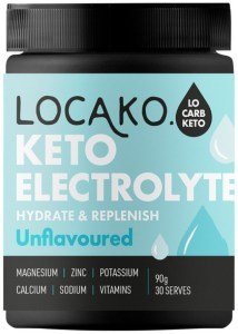 LOCAKO Keto Electrolyte Hydrate & Replenish Unflavoured 90g