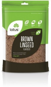 Lotus Brown Linseed ( Flaxseed ) 500g