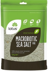 Lotus Macrobiotic Sea Salt - Fine  500gm