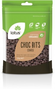 Lotus Organic Chocolate Bits 125g
