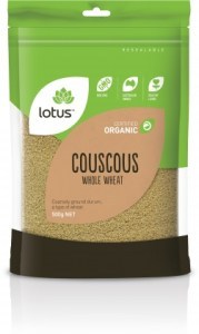 Lotus Organic Cous Cous Whole Wheat 500g