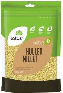 Lotus Organic Hulled Millet 500g