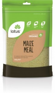 Lotus Organic Maize Meal 500gm
