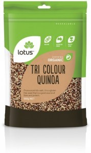 Lotus Organic Quinoa Tri-Colour 500g