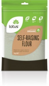 Lotus Organic Self Raising Flour 1kg