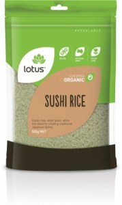 Lotus Organic Sushi Rice 500gm