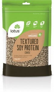 Lotus Organic Textured Soy Protein Coarse 100g