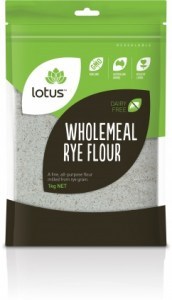 Lotus Rye - Wholemeal Flour 1kg