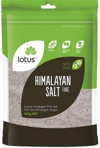 Lotus Himalayan Pink Salt Fine 500g