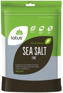 Lotus Sea Salt Fine 500gm