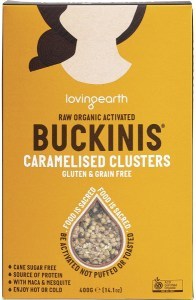 Loving Earth Buckinis Caramelised Clusters 400g