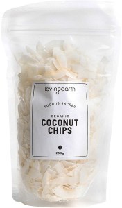 Loving Earth Coconut Chips 250g