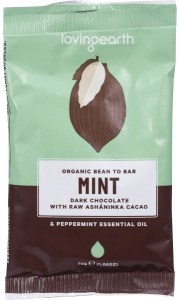 Loving Earth Mint Dark Chocolate with Raw Ashaninka Cacao 16x30g