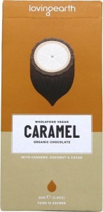 Loving Earth Organic Caramel Chocolate 80g