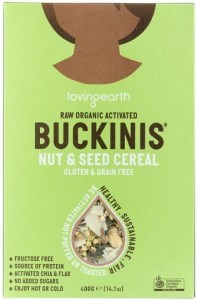 Loving Earth Raw Organic Buckinis - Nut & Seed Cereal  400g