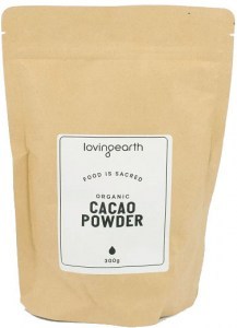 Loving Earth Organic Cacao Powder 300g