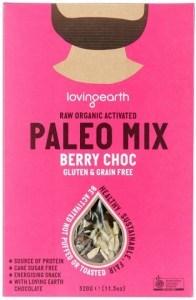Loving Earth Raw Organic Paleo Mix - Berry Choc  320g