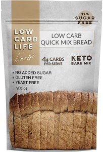 Low Carb Life Low Carb Quick Mix Bread Keto Bake Mix 400g