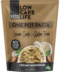 Low Carb Life One Pot Pasta Creamy Mushroom 10x90g