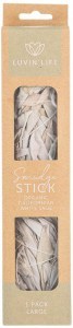 LUVIN' LIFE Organic Californian White Sage Smudge Stick Large (approx 25cm)