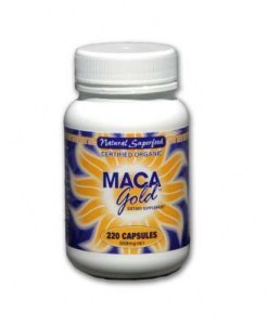 Maca Gold Organic Capsules 220Caps 550mg