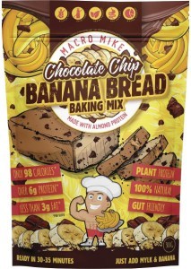 Macro Mike Protein Banana Bread Baking Mix Chocolate Chip 250g