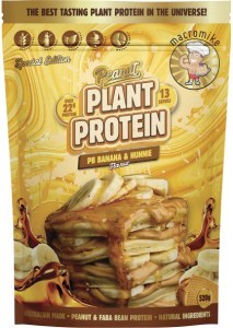 Macro Mike Peanut Plant Protein PB Banana & Hunnie 520g