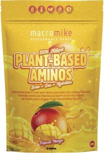 Macro Mike Plant-Based Aminos Tropical Mango 300g