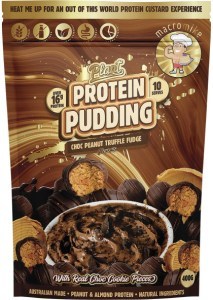 Macro Mike Plant Protein Pudding Choc Peanut Truffle Fudge 400g
