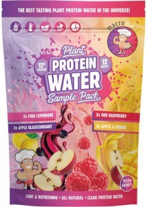 Macro Mike Plant Protein Water Sample Pack 12x15g