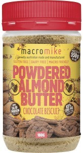 Macro Mike Powdered Almond Butter Chocolate Biscuit 156g