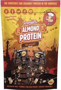 Macro Mike Premium Almond Protein Chocolate Hazelnut 400g