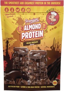 Macro Mike Premium Almond Protein Deluxe Chocolate 800g