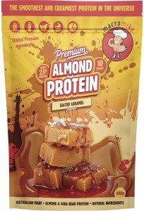 Macro Mike Premium Almond Protein Salted Caramel 400g