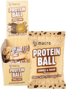 Macro Mike Protein Ball Cookies & Cream 12x40g