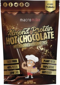Macro Mike Protein Hot Chocolate Almond with Probiotics 300g
