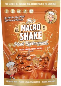 Macro Mike The Macro Shake Meal Replacement Salted Caramel Peanut 560g