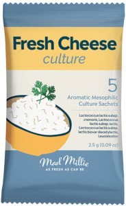 MAD MILLIE Fresh Cheese Culture (Aromatic Mesophilic) Sachets x 5 Pack