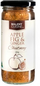 Maleny Cuisine Apple Fig & Ginger Chutney 280gm