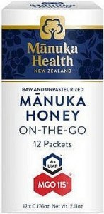 Manuka Health MGO 115 + Manuka Honey Sachets 5g x 12