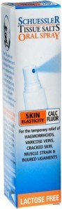 Schuessler Tissue Salts Oral Spray Calc Fluor - Skin Elasticity 30ml