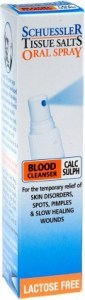 Schuessler Tissue Salts Oral Spray Calc Sulph - Blood Cleanser 30ml